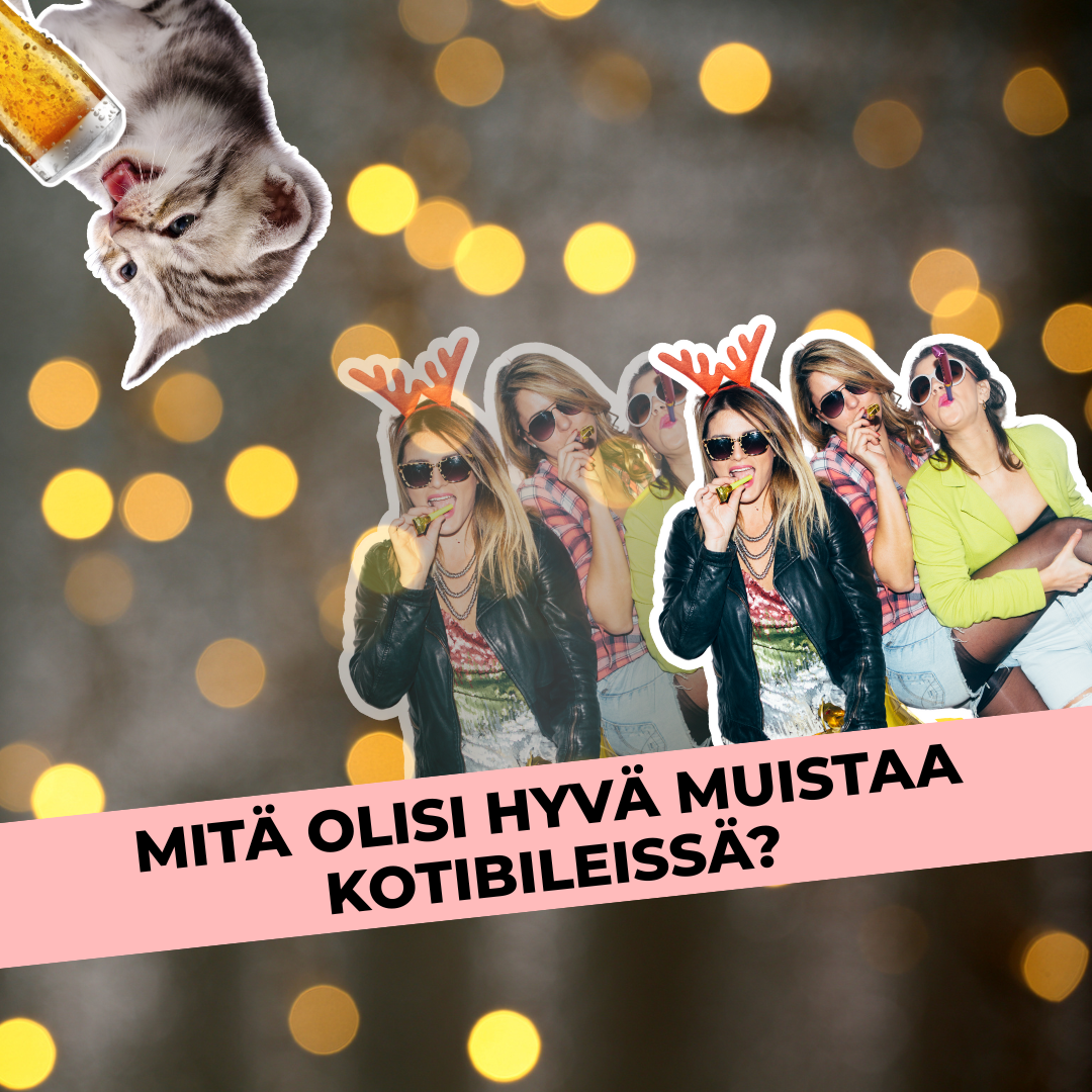 Mitä olisi hyvä muistaa kotibileissä?