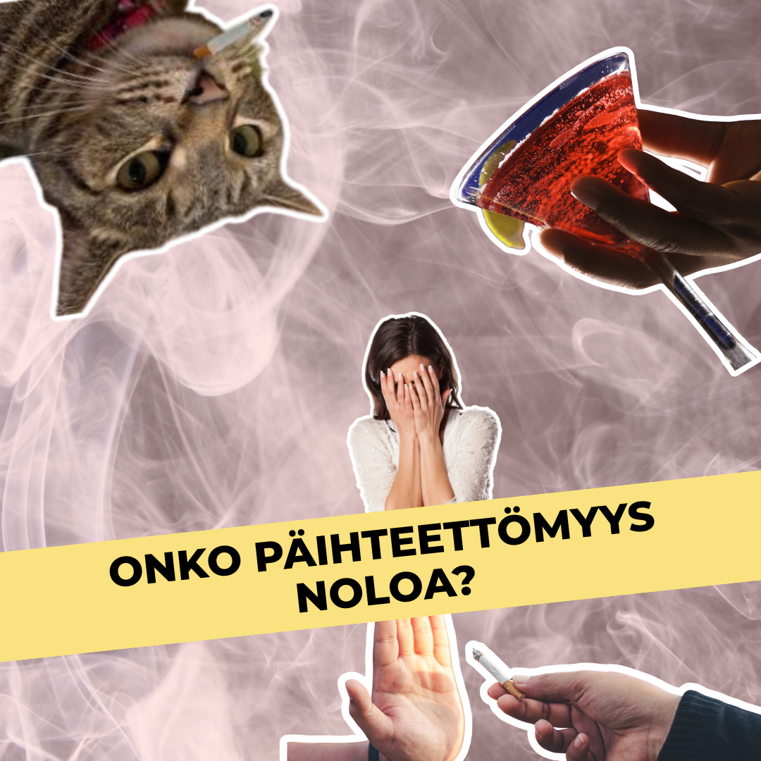 Onko päihteettömyys noloa?