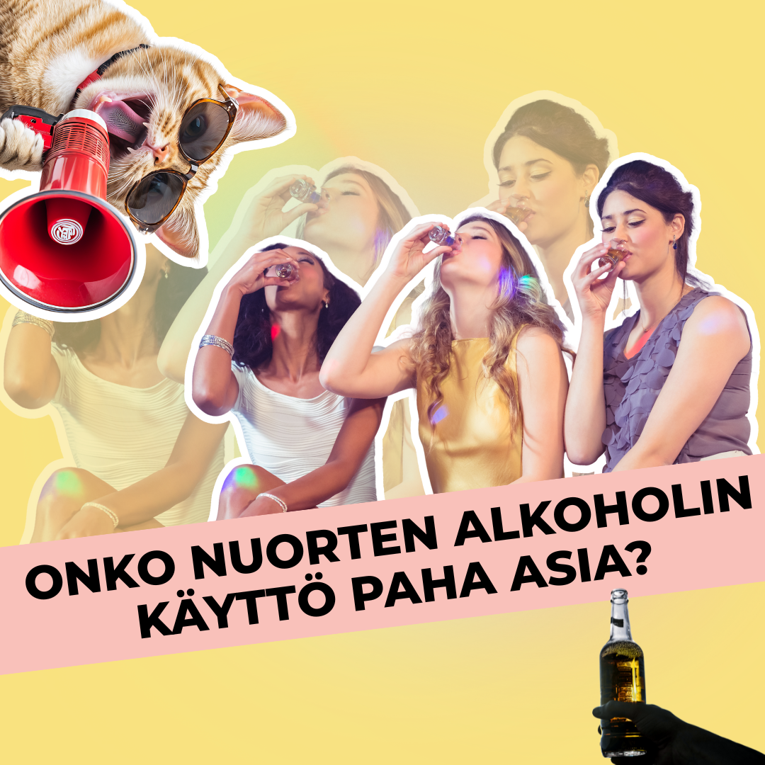 Onko nuorten alkoholin käyttö paha asia?