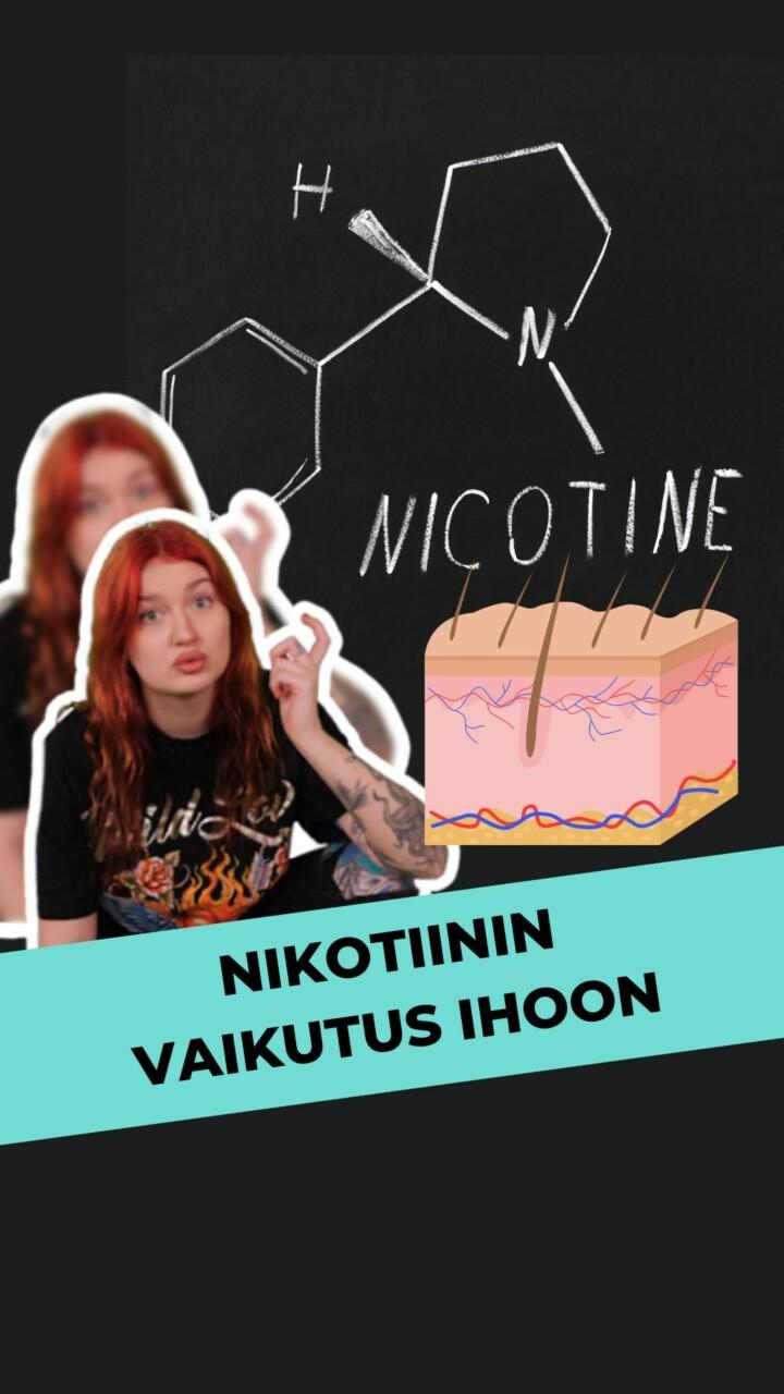 Nikotiinin vaikutus ihoon