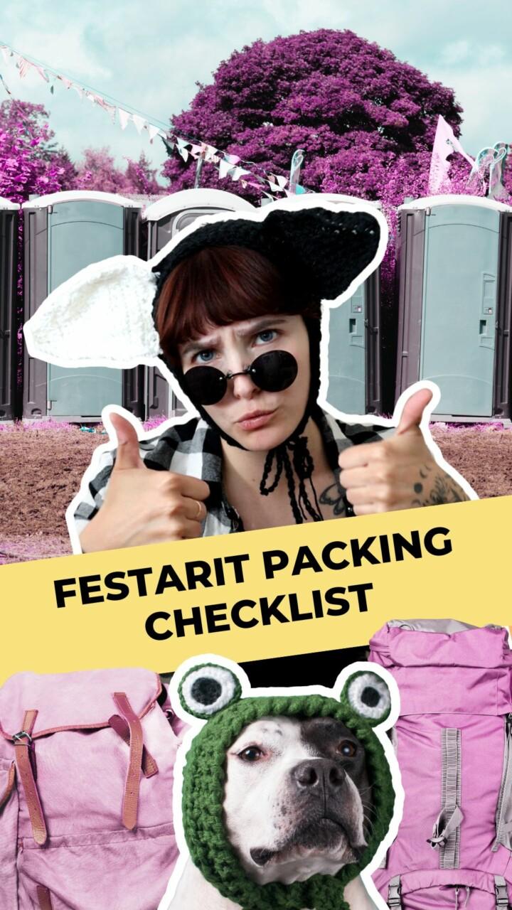 Festarit packing checklist