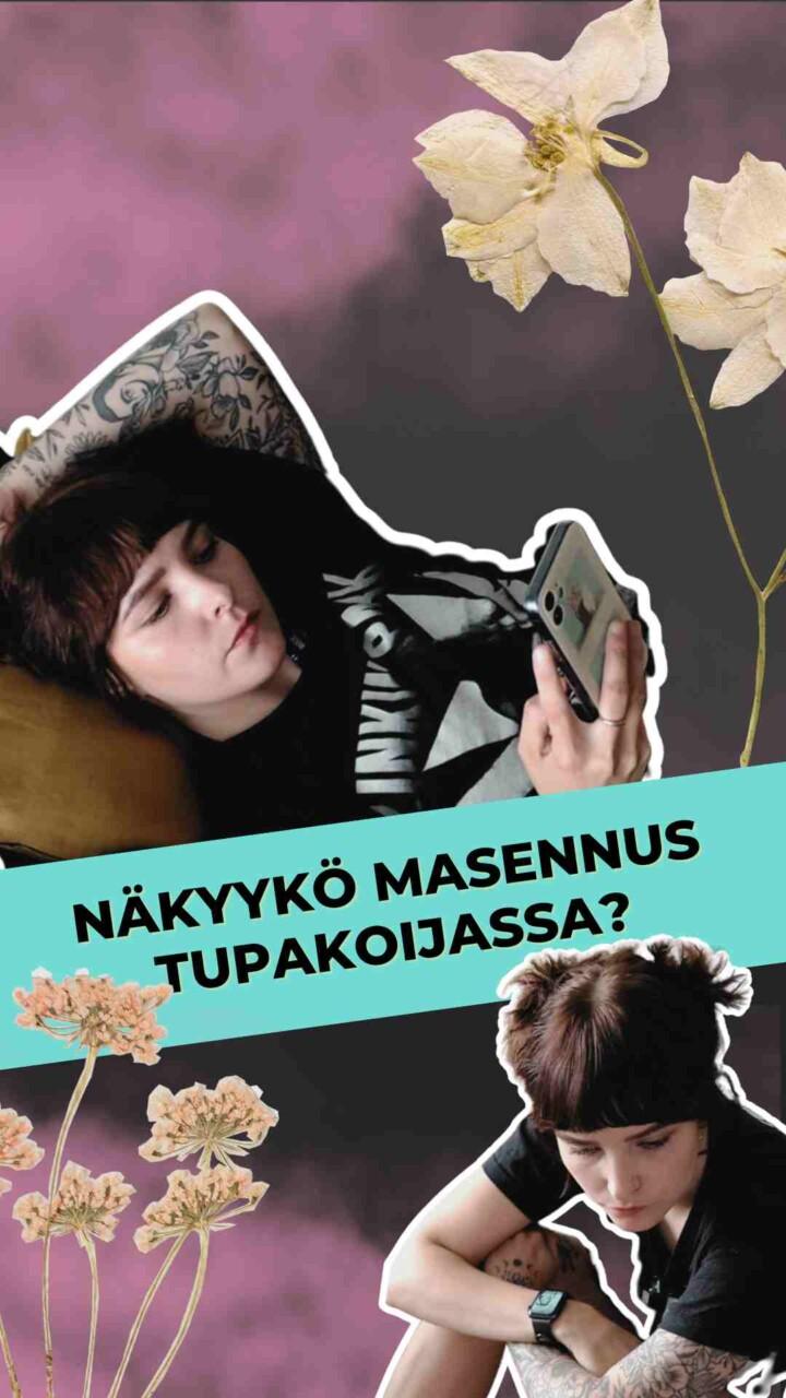 Näkyykö masennus tupakoijassa?