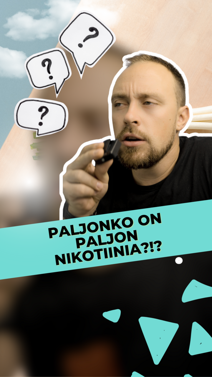 Paljonko on paljon nikotiinia