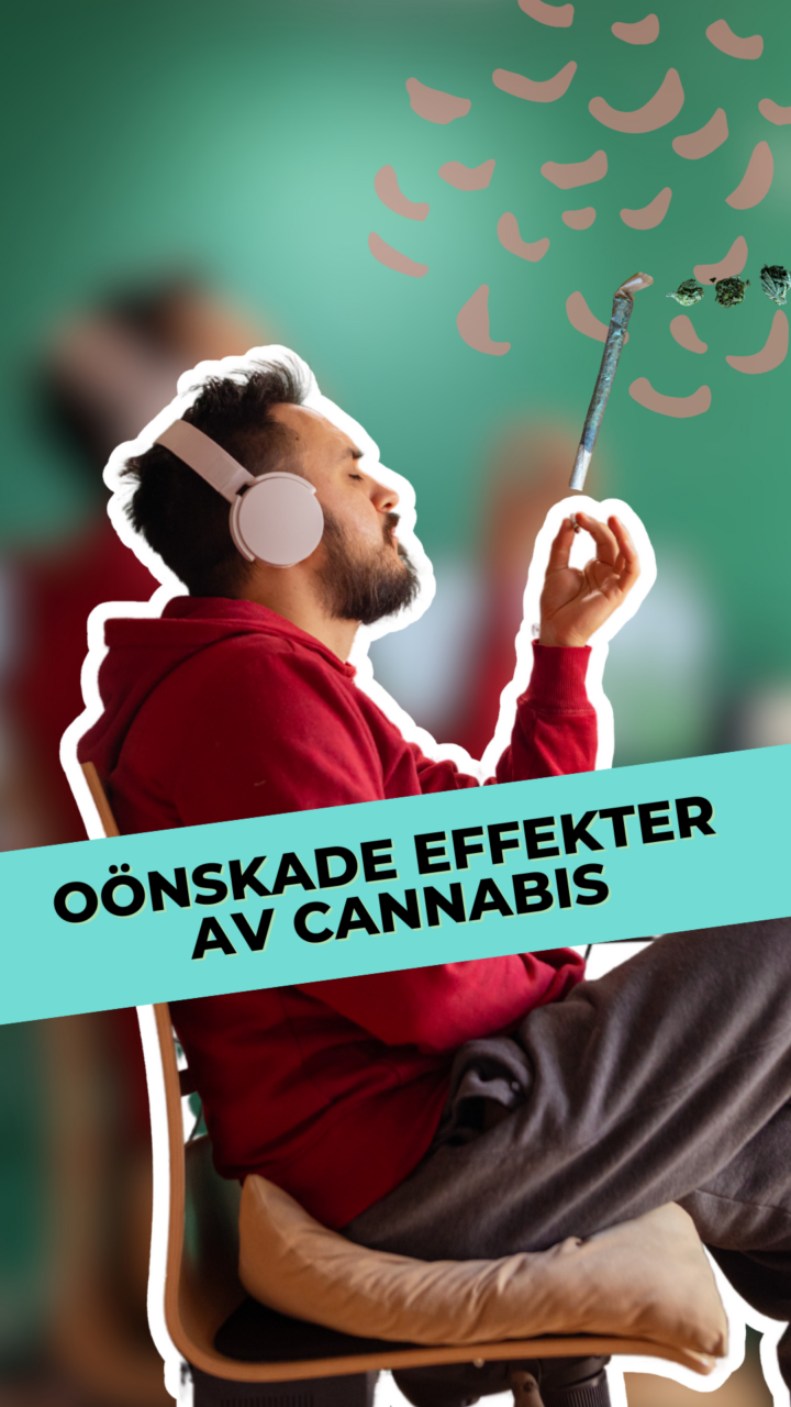 Oönskade effekter av Cannabis