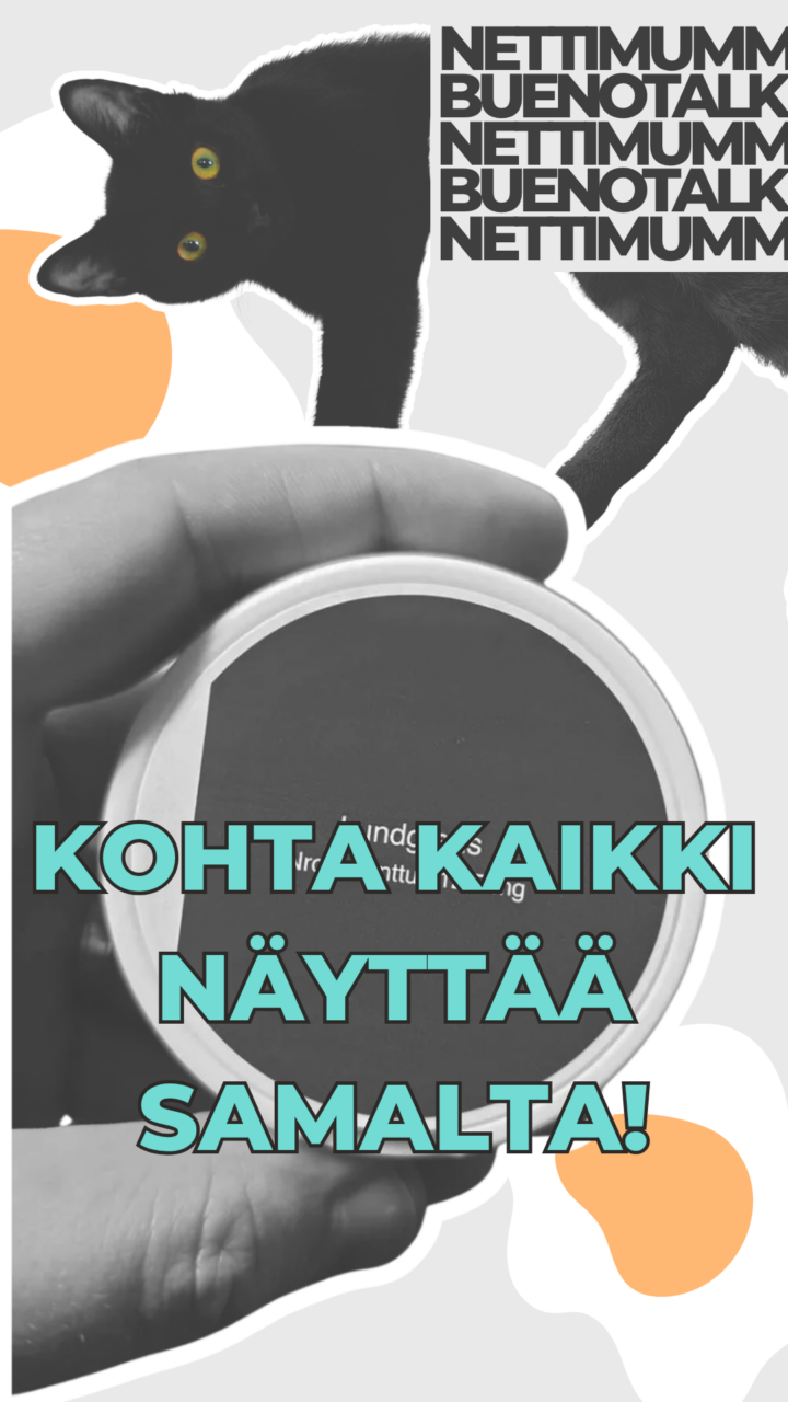Nikotiinipussipurkit näyttää kaikki samalta